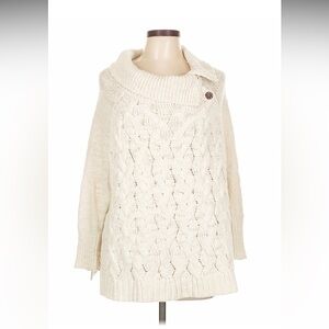 Free People Chunky Knit Pullover Sweater